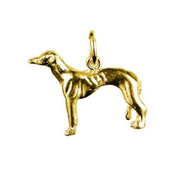 Whippet Charm