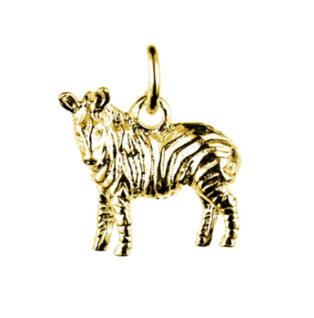 Mr Stripe Zebra Charm