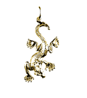 Garry the Gecko Charm